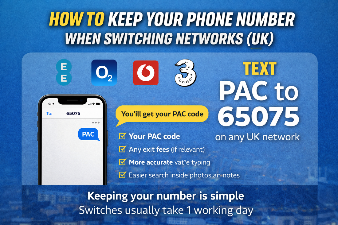 How to Keep Your Phone Number When Switching Networks (UK)